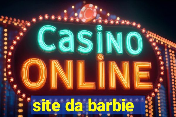 site da barbie - jogos